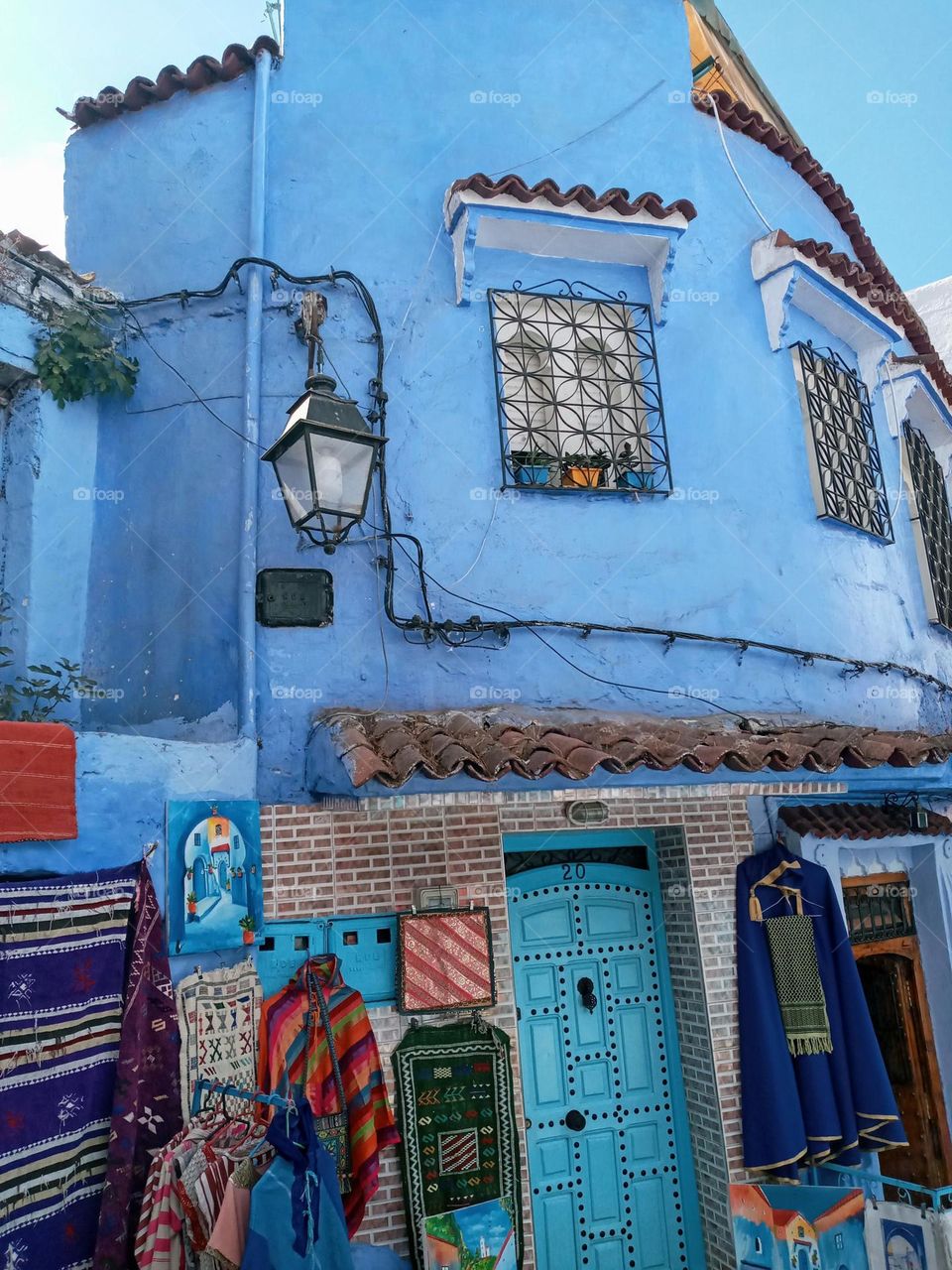 Ancien house's in chefchaouen city of morocco
