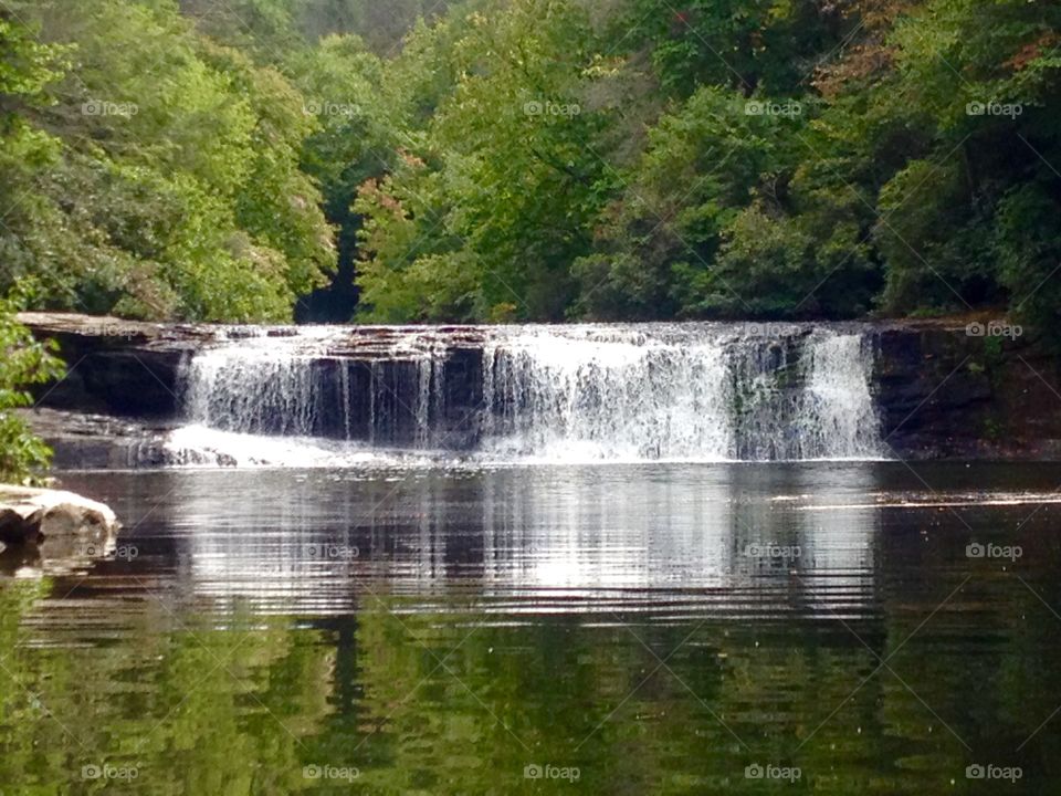 Peaceful Waterfall 