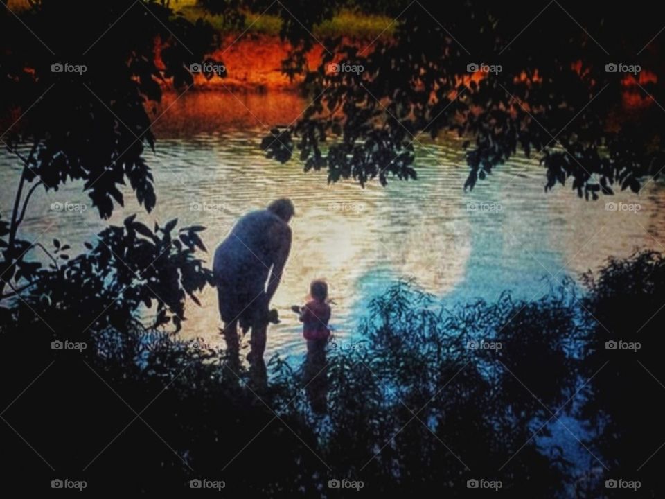 Fishing with papa