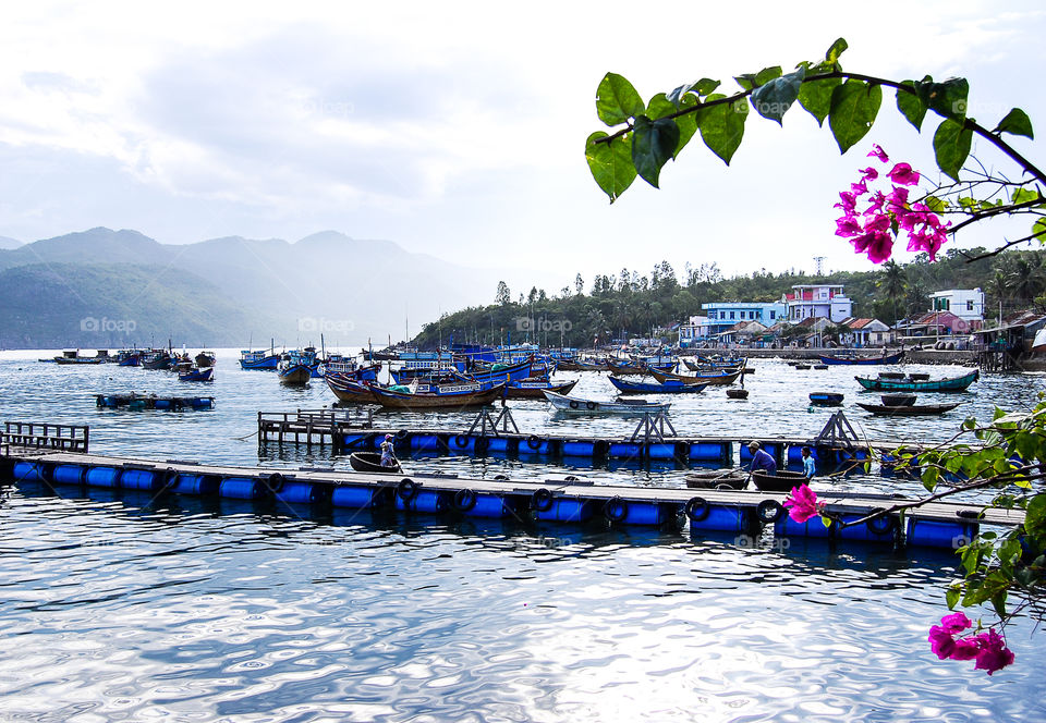 Fishing in Nha Trang, Vietnam