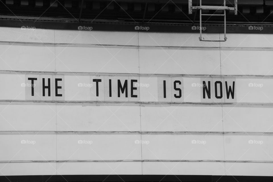 “This Time Is Now”