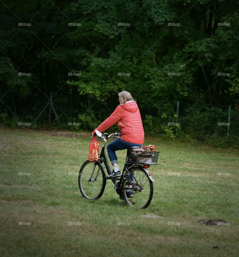 traveling by bike