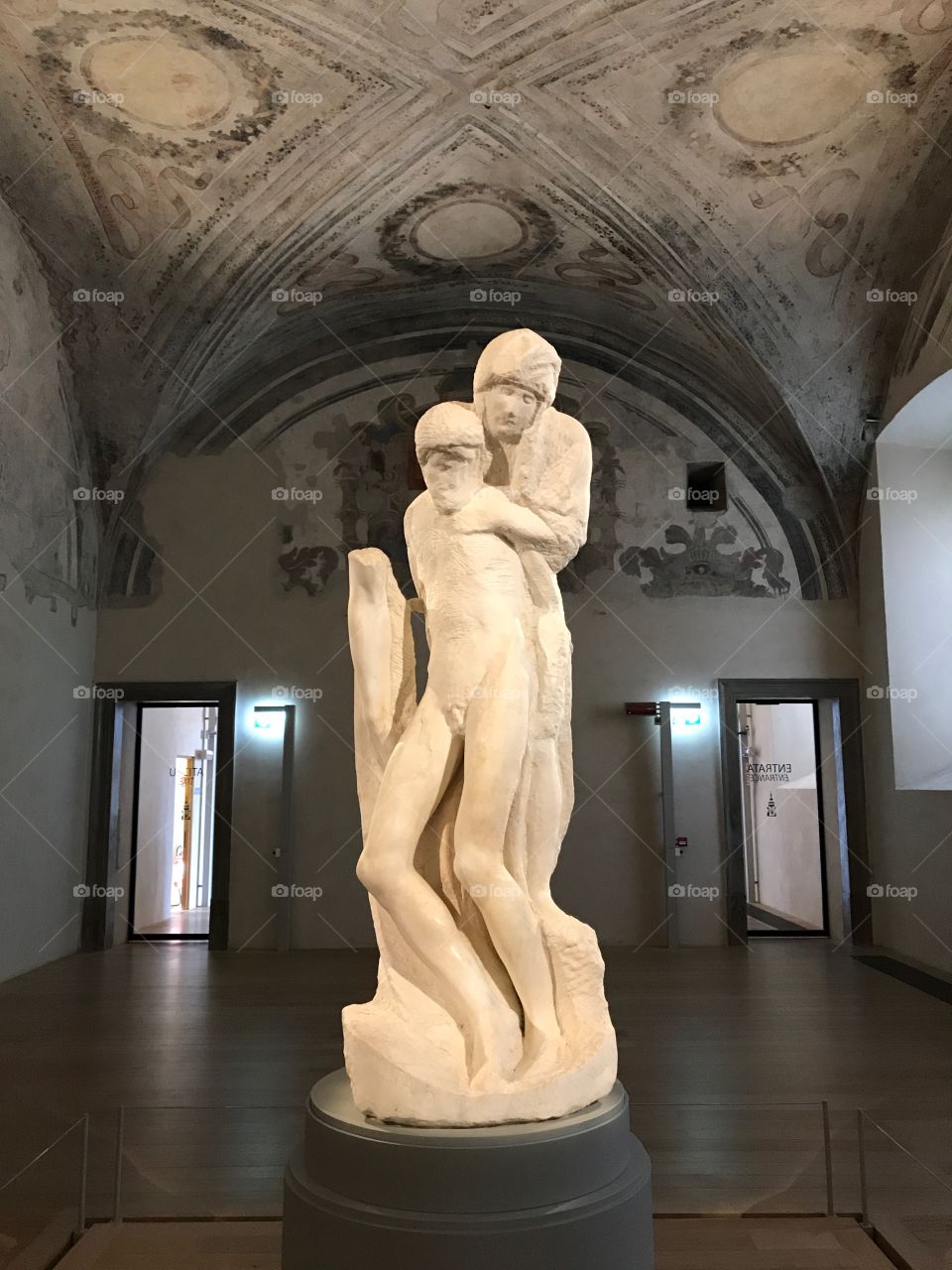 Michelangelo sculpture Castle Milan 