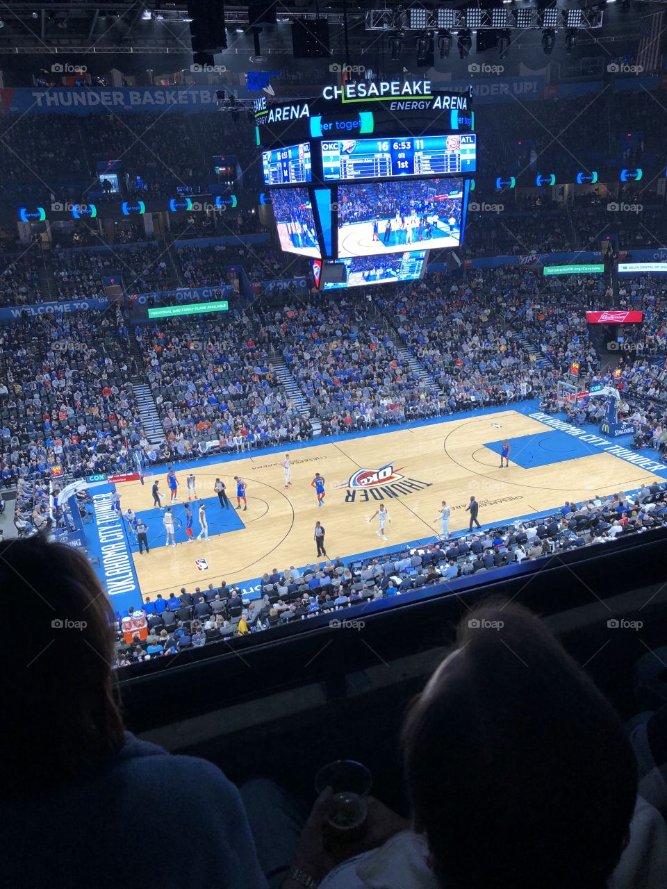 Thunder Basketball Court