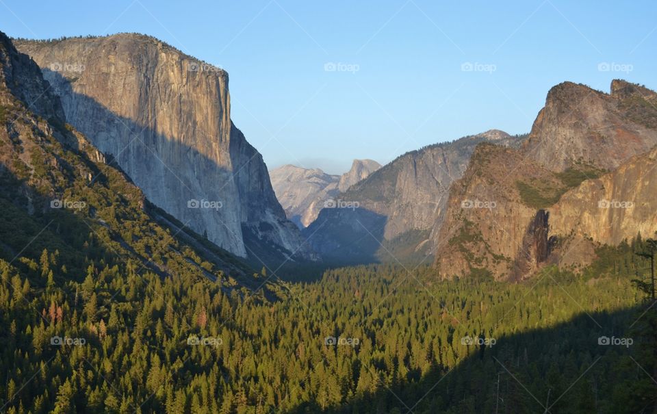 Tunnel View at Yosemite 