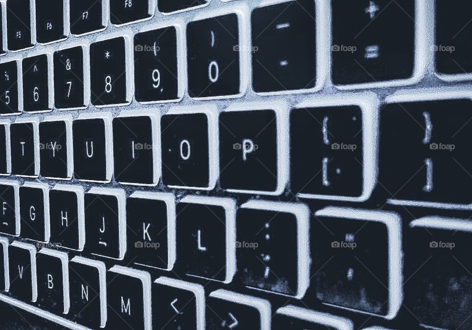 Keyboard for computers 