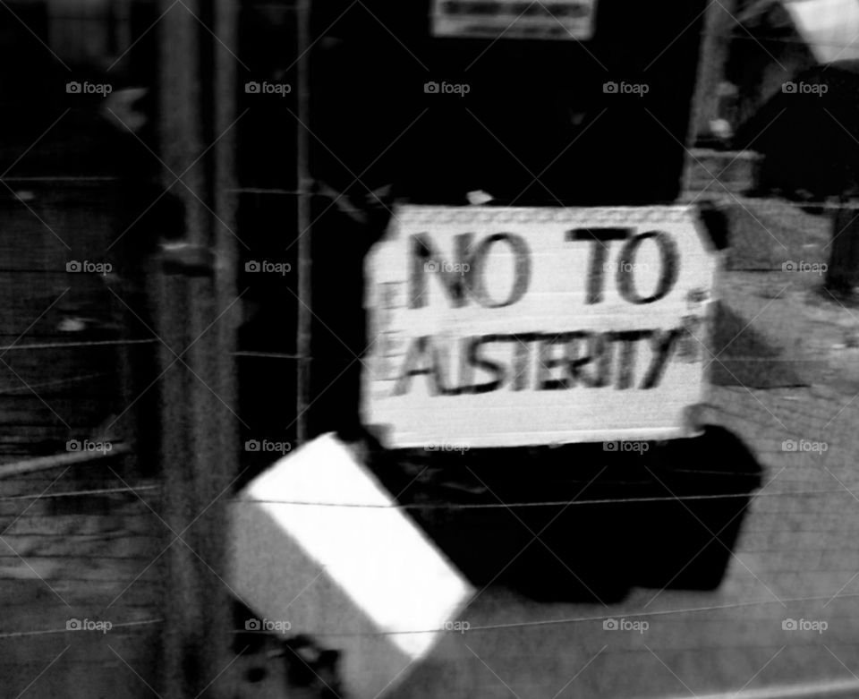 Not to Austerity 