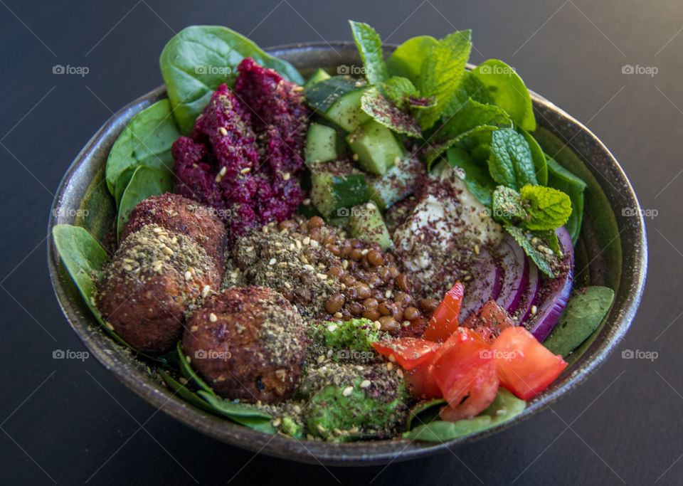 Falafel bowl 