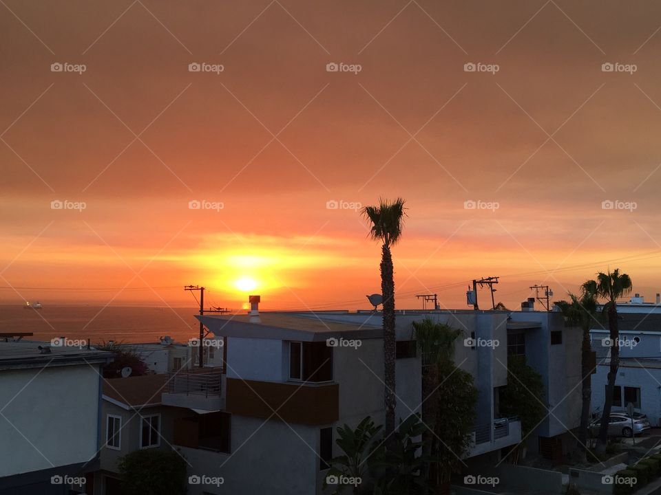 Sunset, No Person, Dawn, Sun, Water