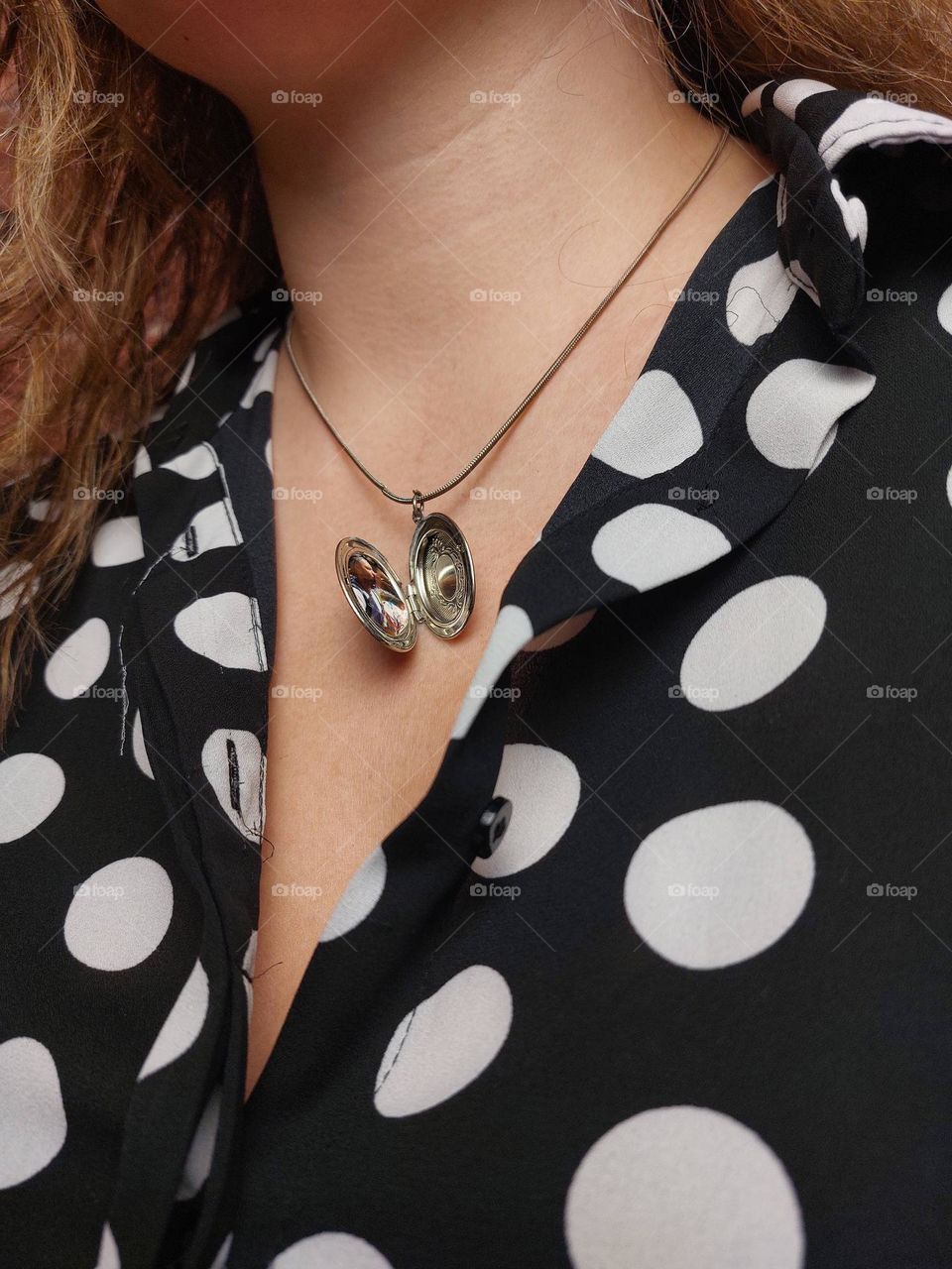 locket necklace.