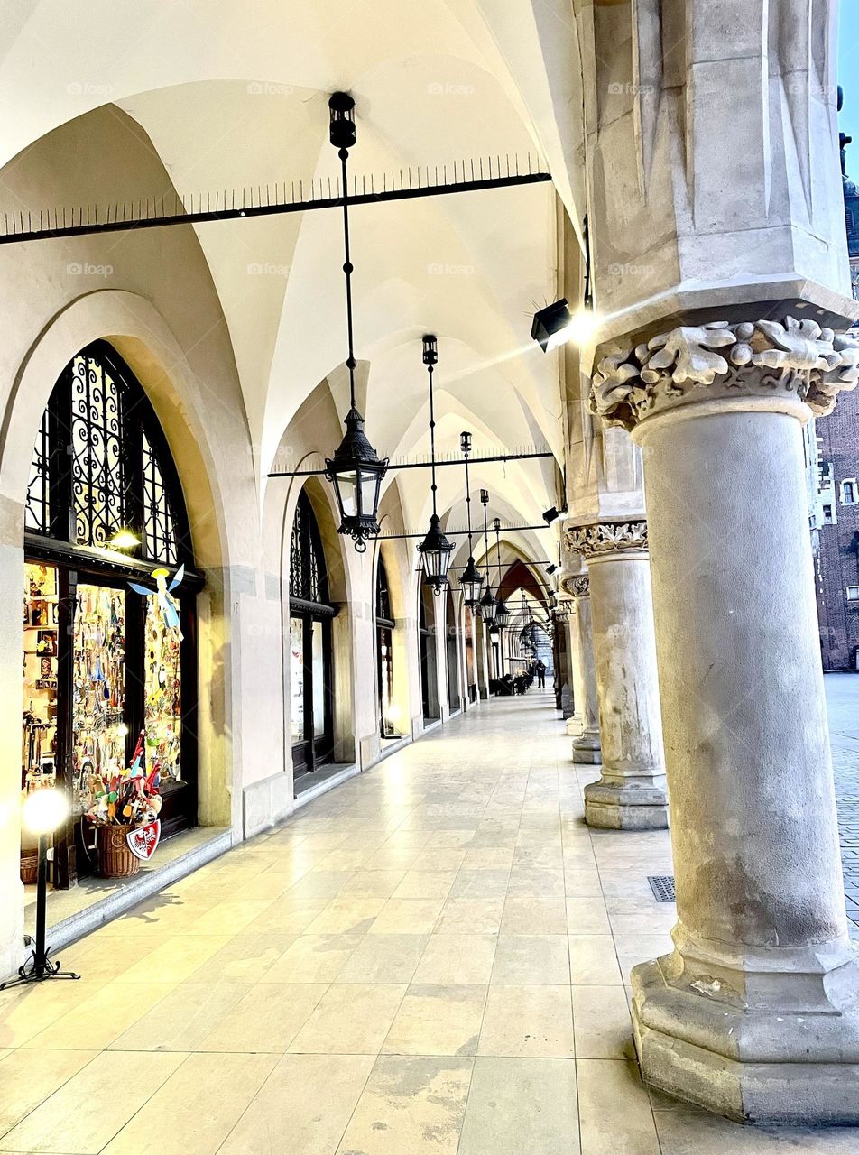 Architecture in white 