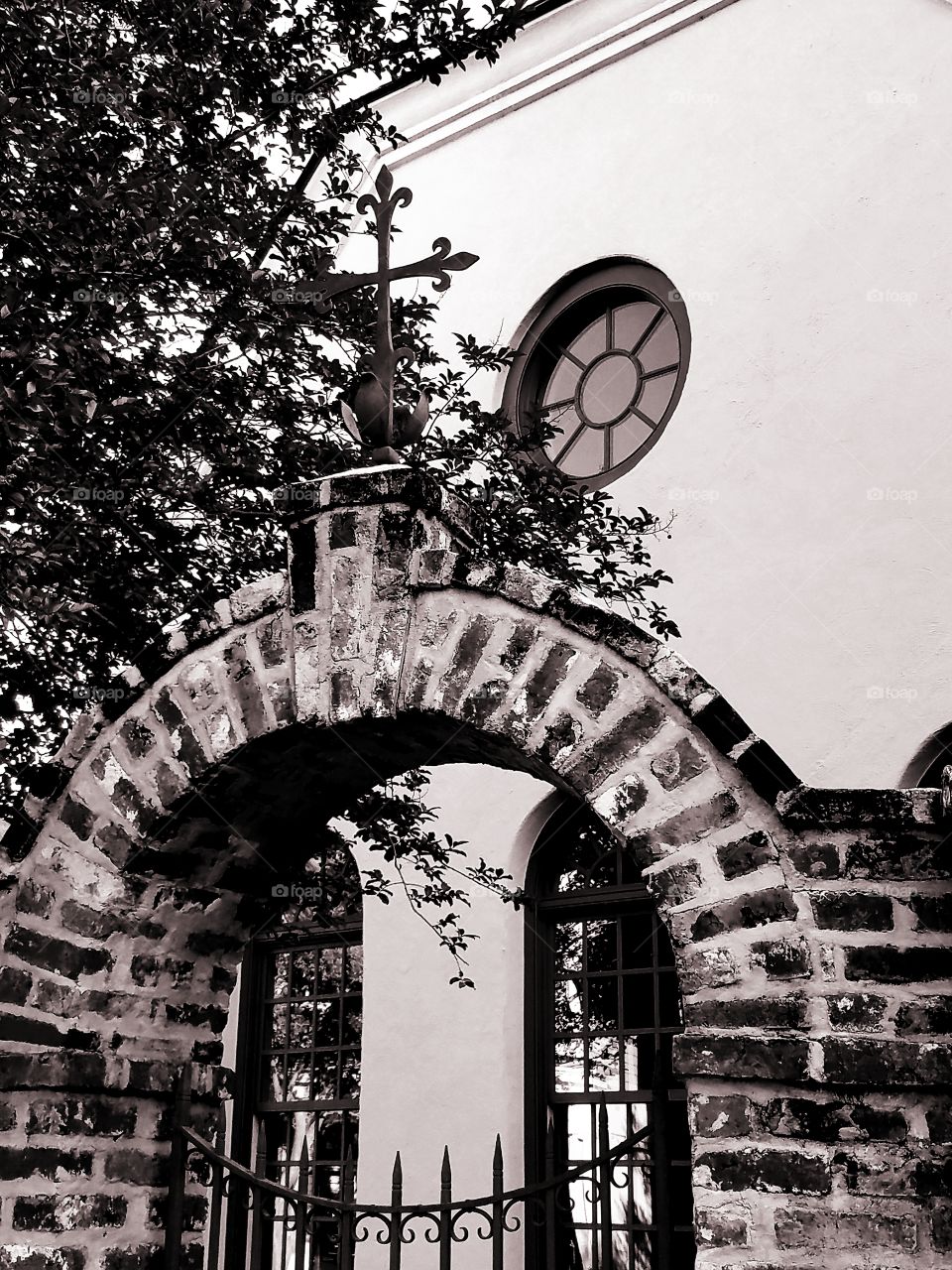 church gate opening