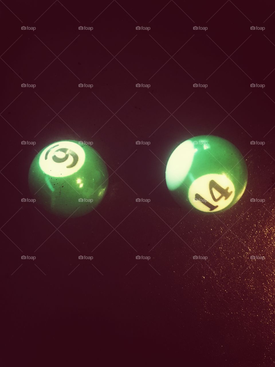 Green balls 