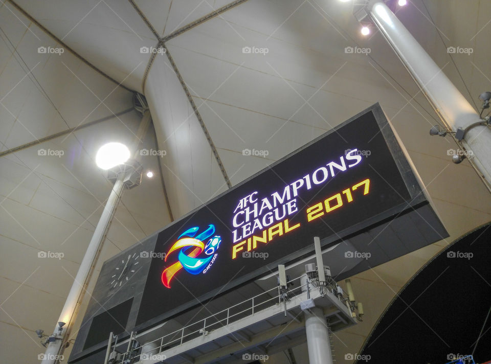 2017 AFC Champions League final in Riyadh