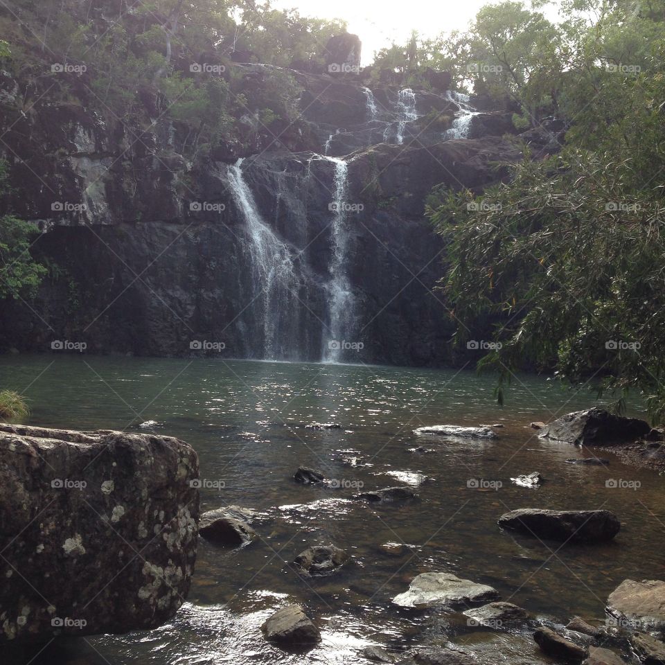 Waterfall at morning 