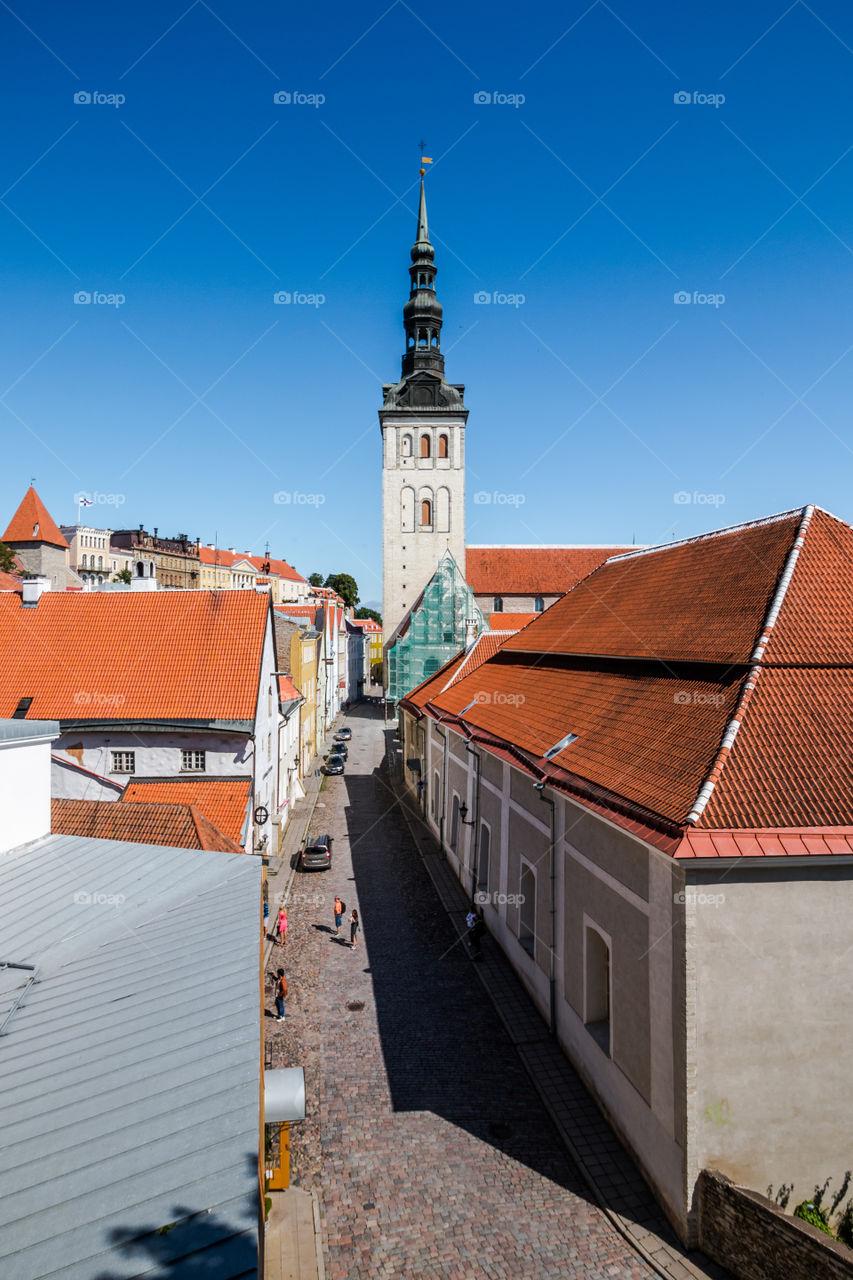 Old Town in Tallinn, Estonia 