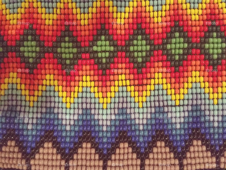 beaded