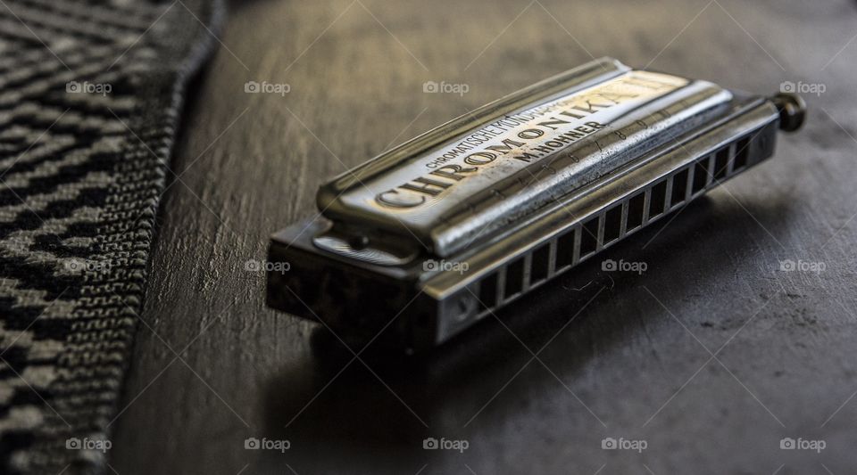Chromonika II. German harmonica once belonging to my grandfather found its way to me. 