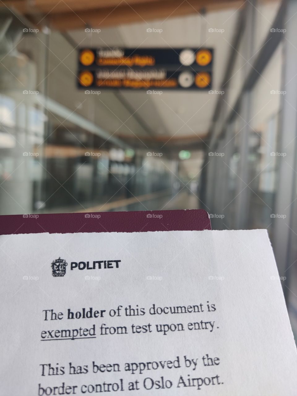 COVID border control