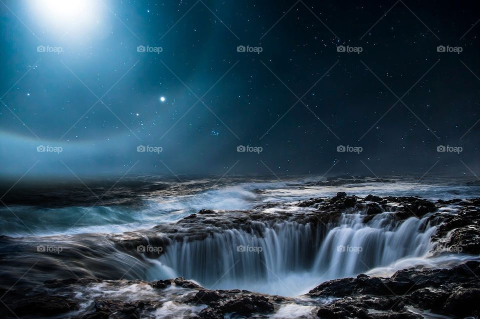 THE LANDSCAPE AT NIGHT