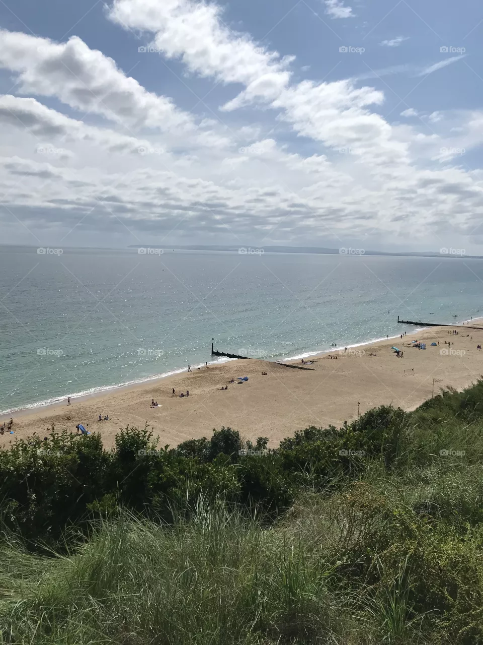 Atop the cliff tops 
