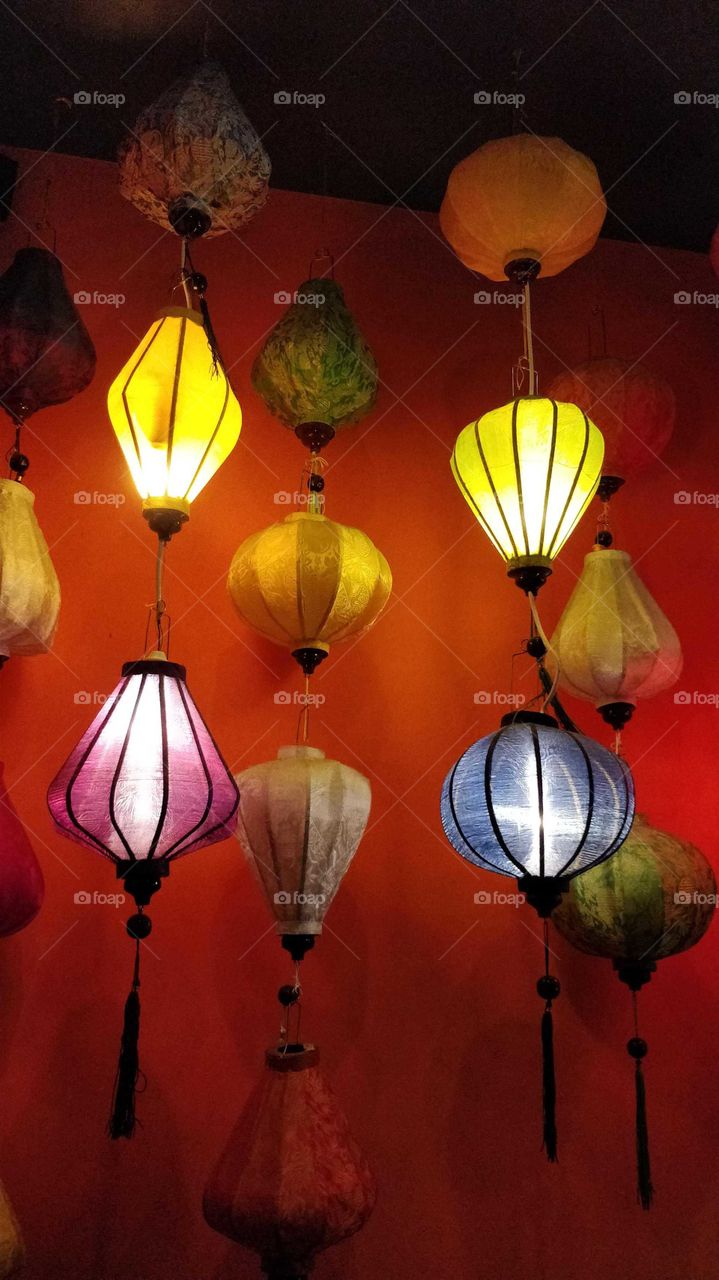 Festive lanterns