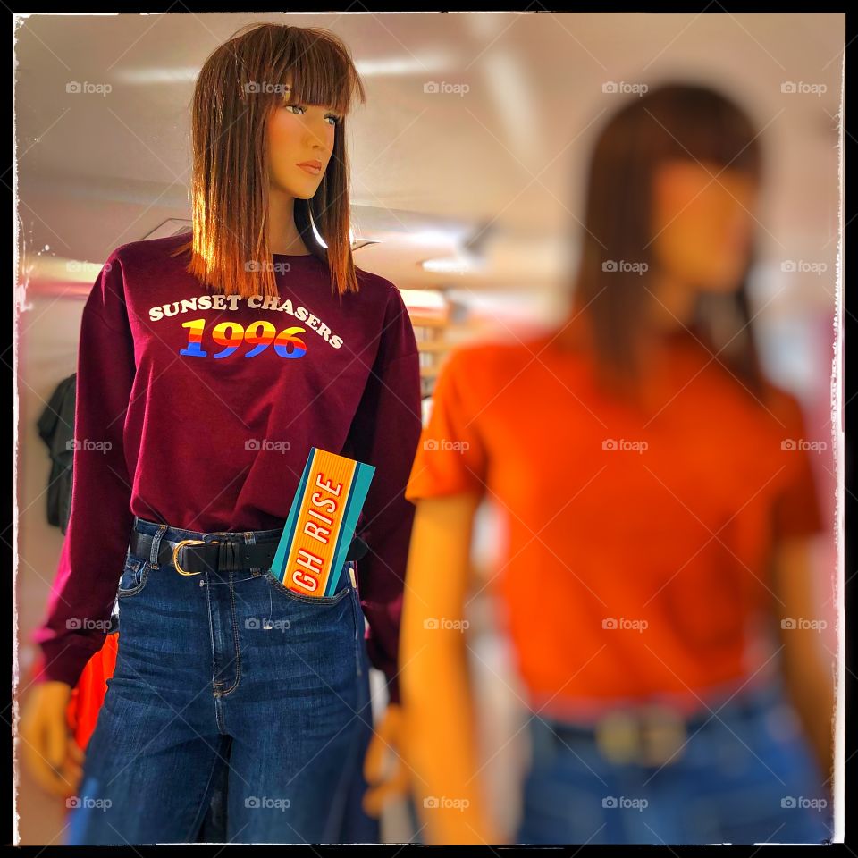 90s fashion in a Miami design shop 