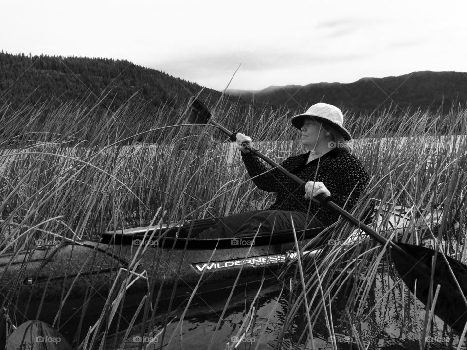 Kayaking On Fish Lake