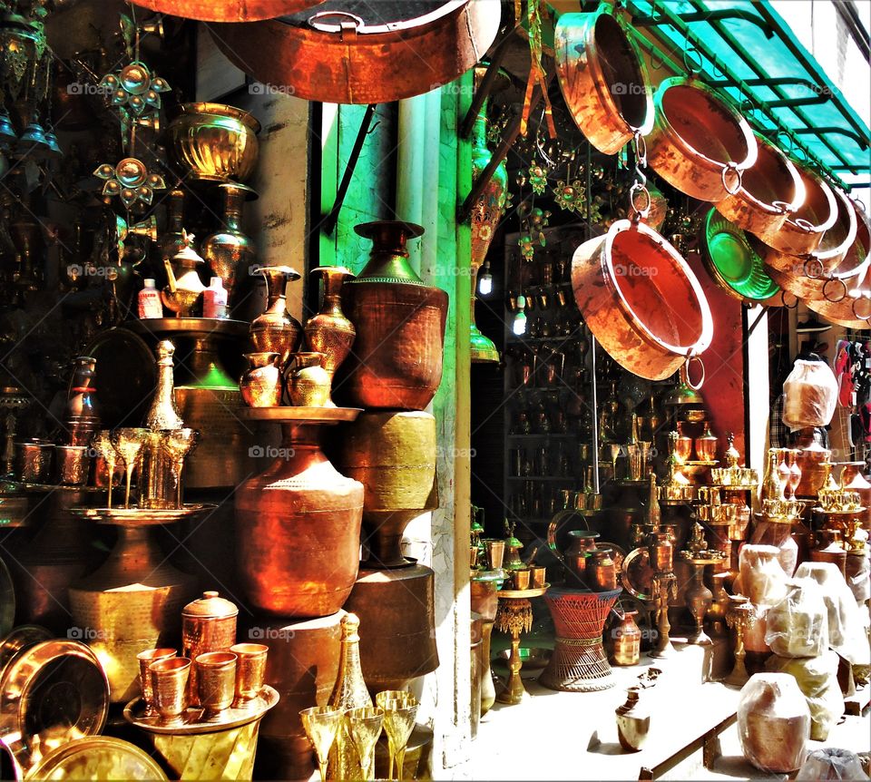 Brass Copper shop kathmandu