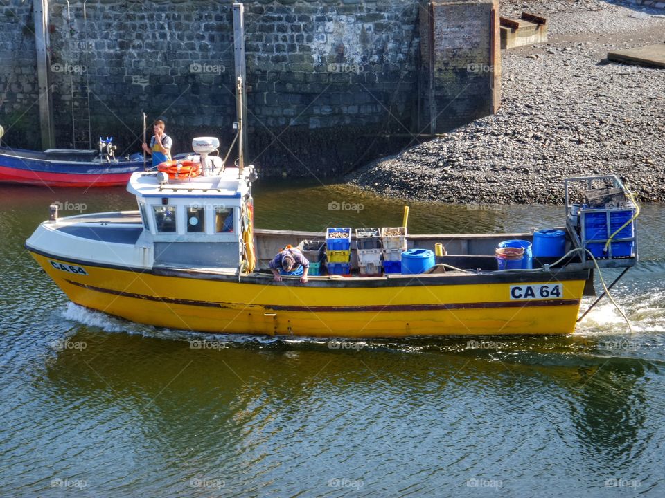 Trawler. Fishing boat