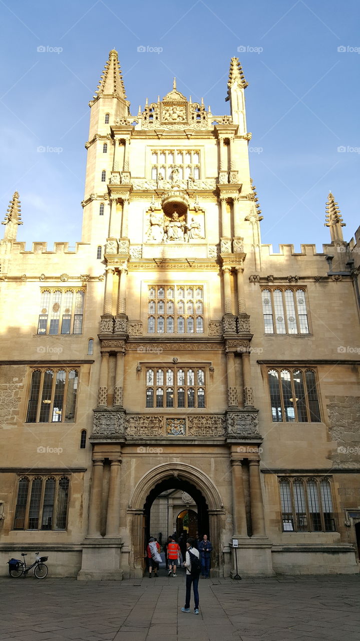 Tower of the Five Orders, Oxford,