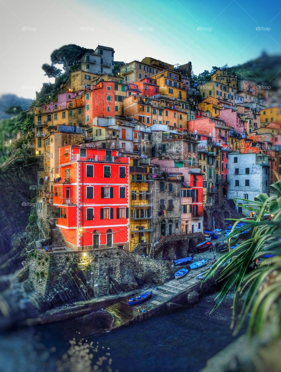 Riomaggiore, Cinque Terre of Italy. Riomaggiore, beautiful and colourful village of Cinque Terre, Italy.
