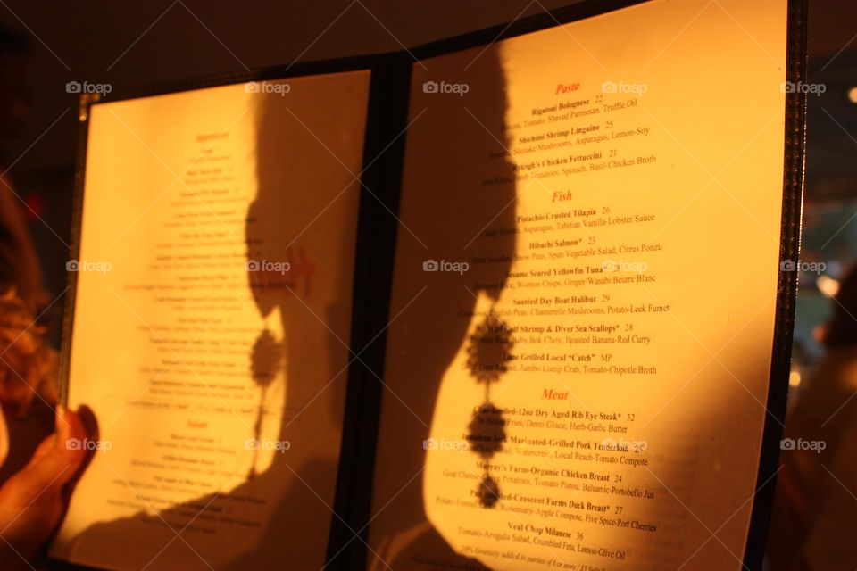 Golden hour yellow and shadow