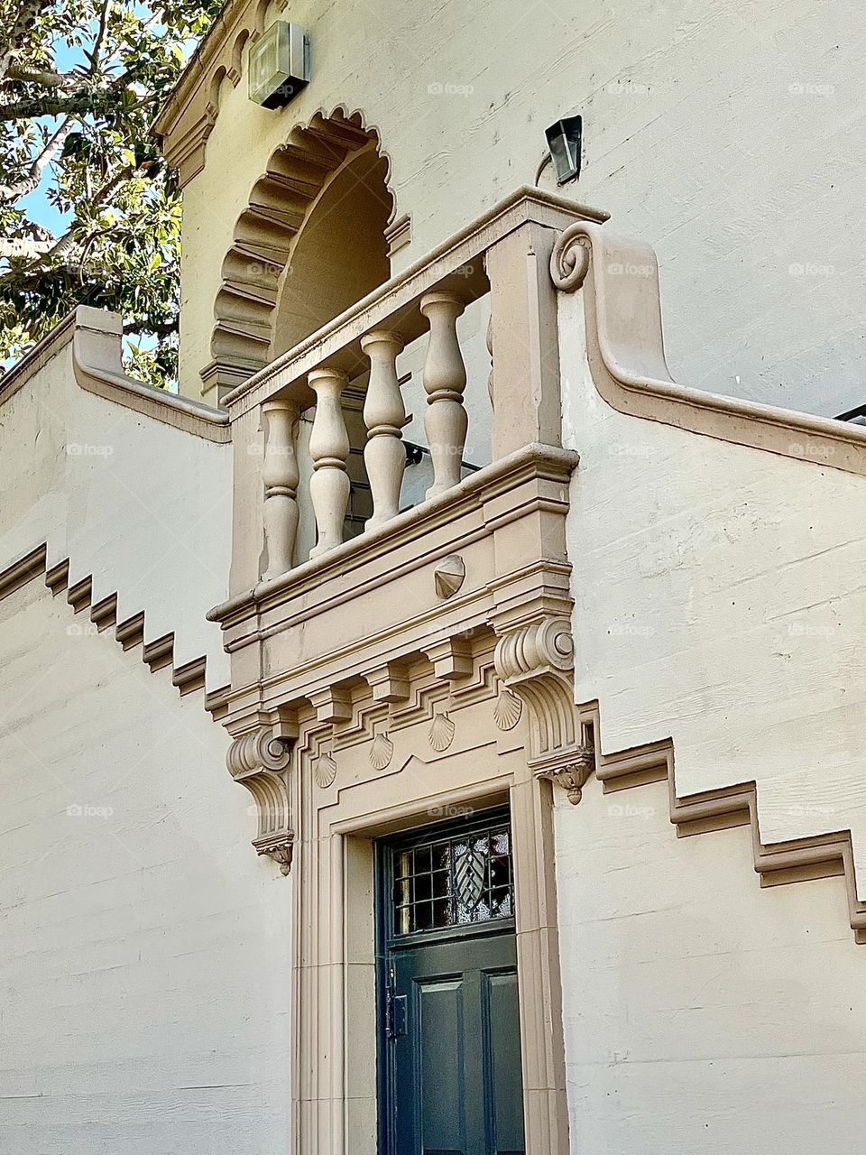 Hispano Moresque Style Architecture Stairs