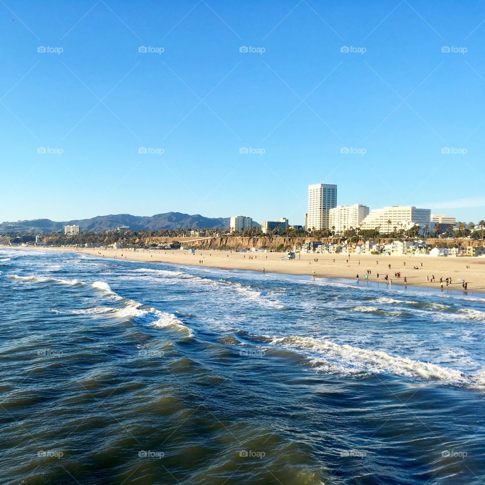 Santa Monica beach