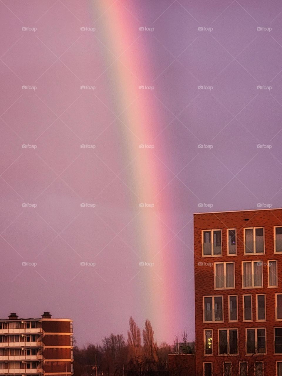 Beautiful rainbow in the sky on my birthday😊🌈