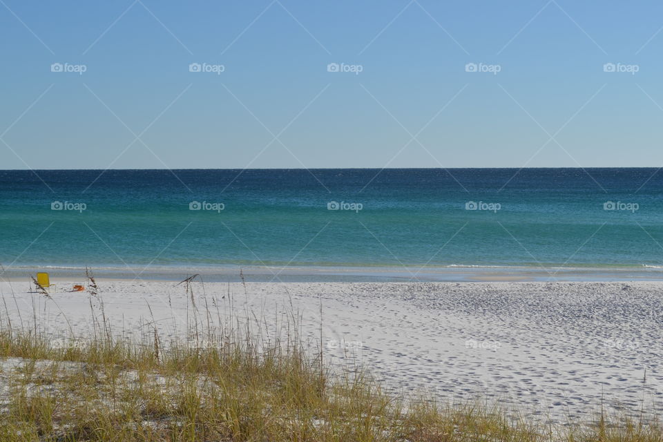 Florida gulf coast beach