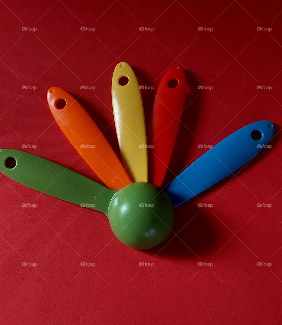 Five colors is enough,to brighten a day.