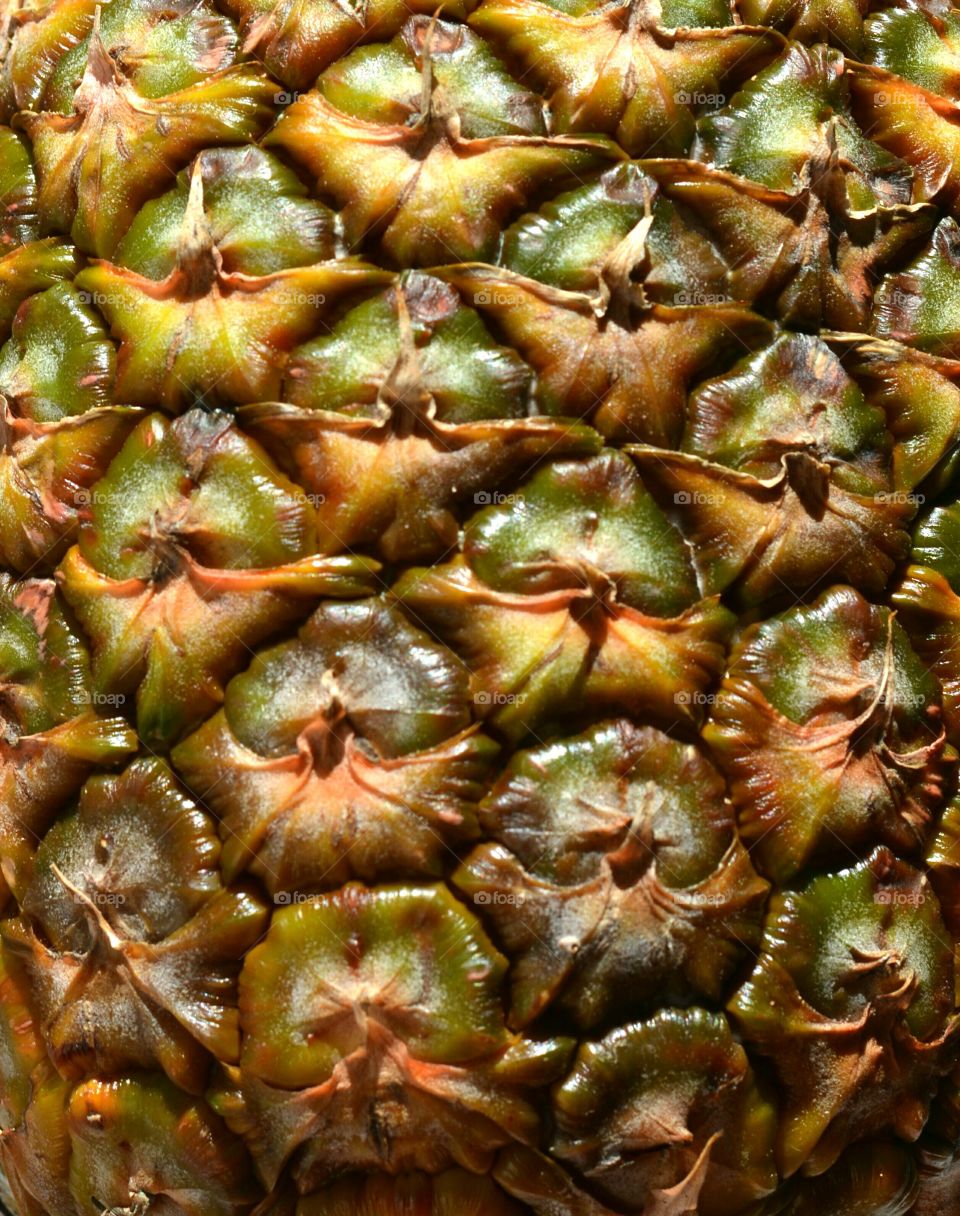 fresh pineapple fruit texture background