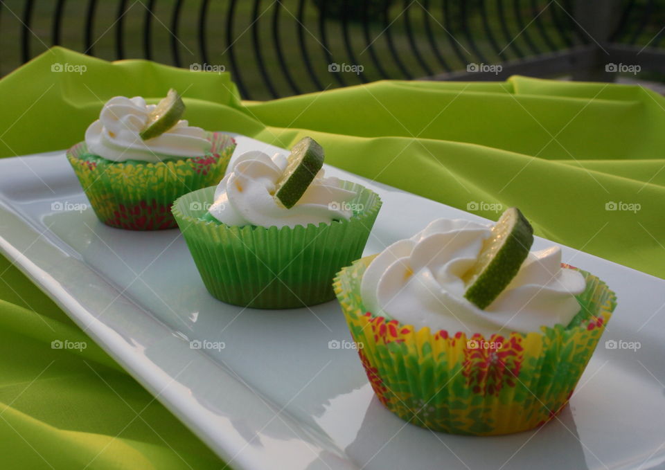 Summer Lime. Jello, vanilla ice cream, and key lime for a sweet dessert. 