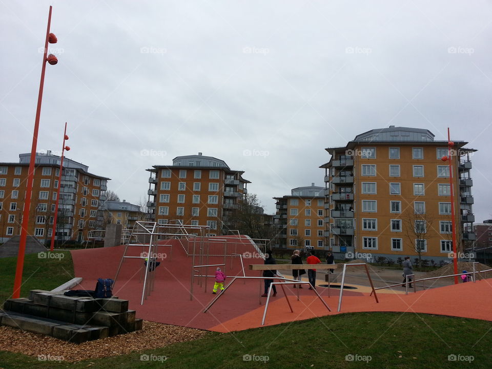 Parkour in December
