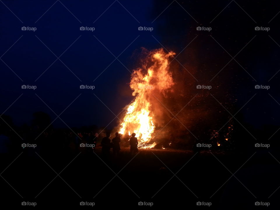 Easter fire.. Every easter it is tradion in Holland
