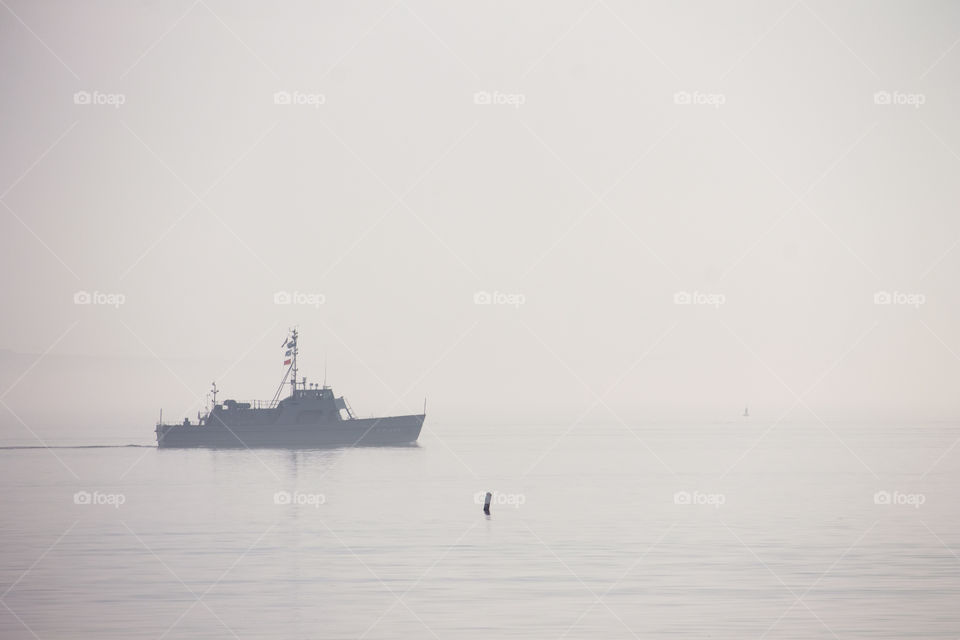 Foggy Morning on Chesapeake Bay