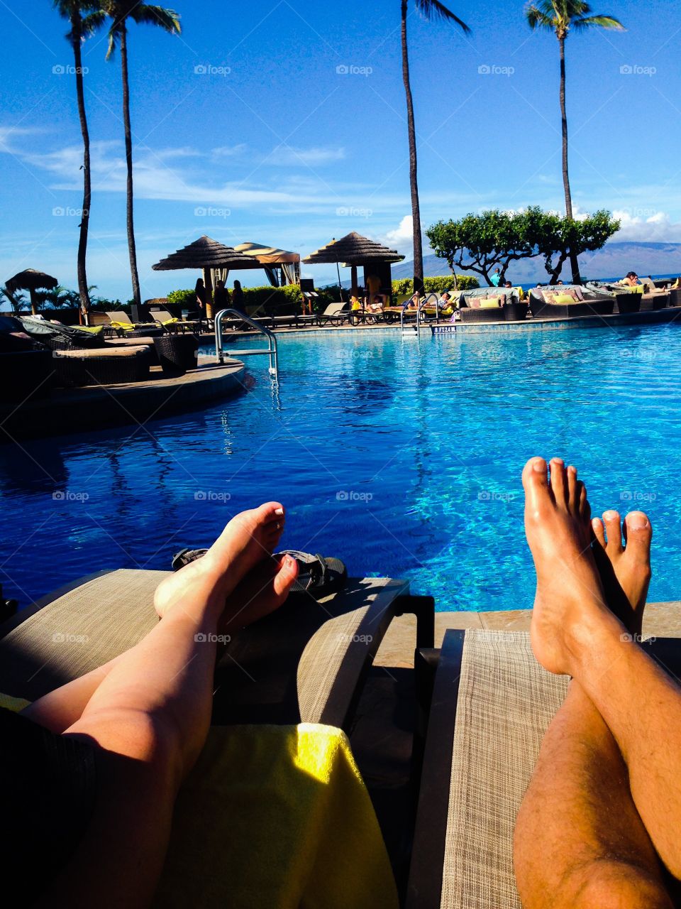 Poolside