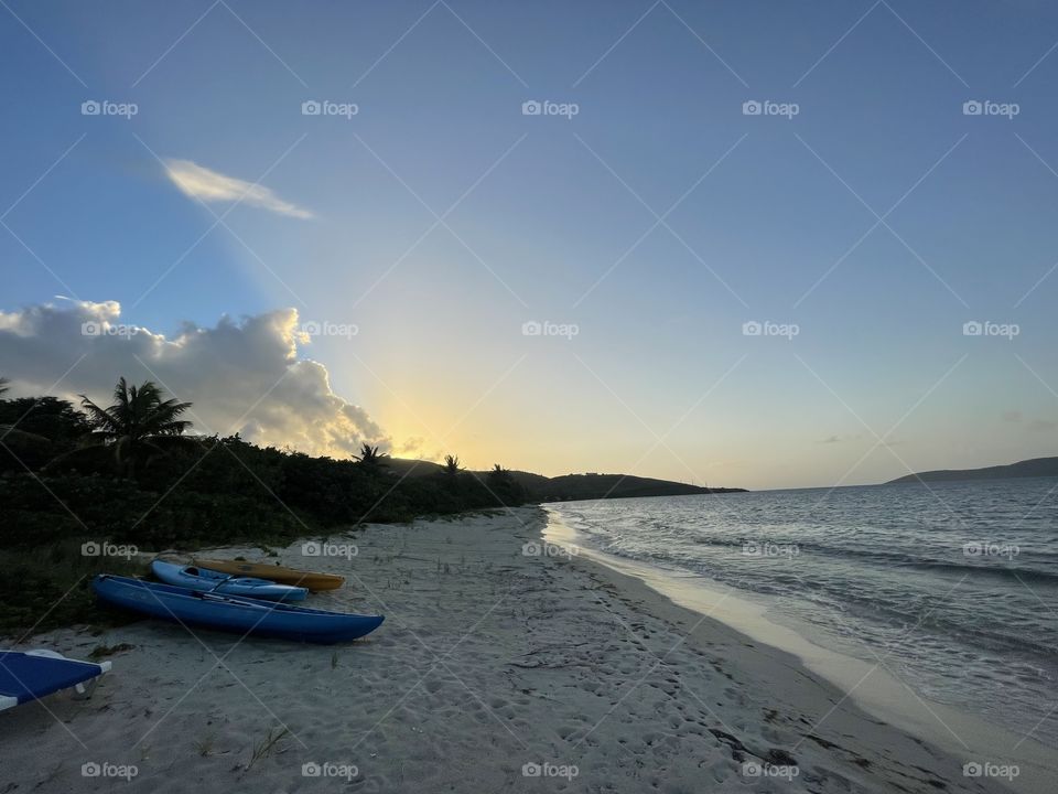 Shoreline in St. Croix 