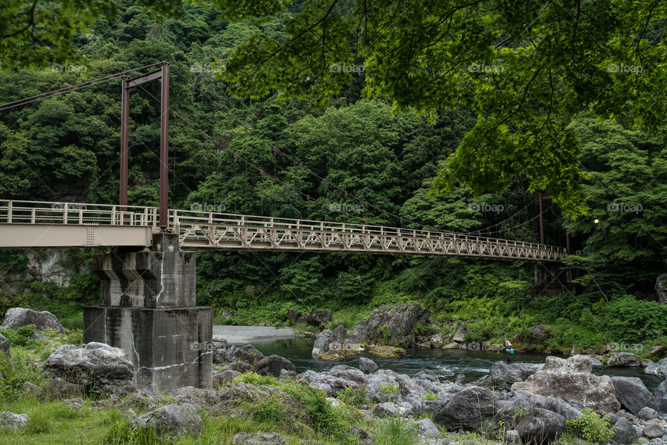 Bridge mitake japan