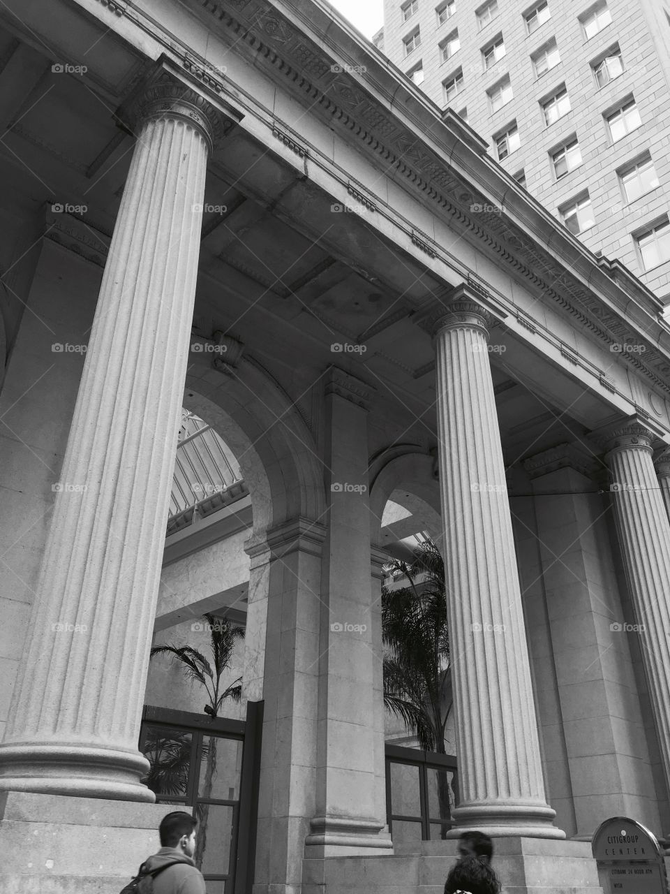 Column, Bedrock, Administration, Architecture, Courthouse