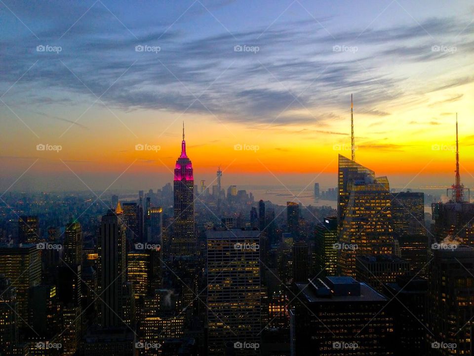 New York Sunset 