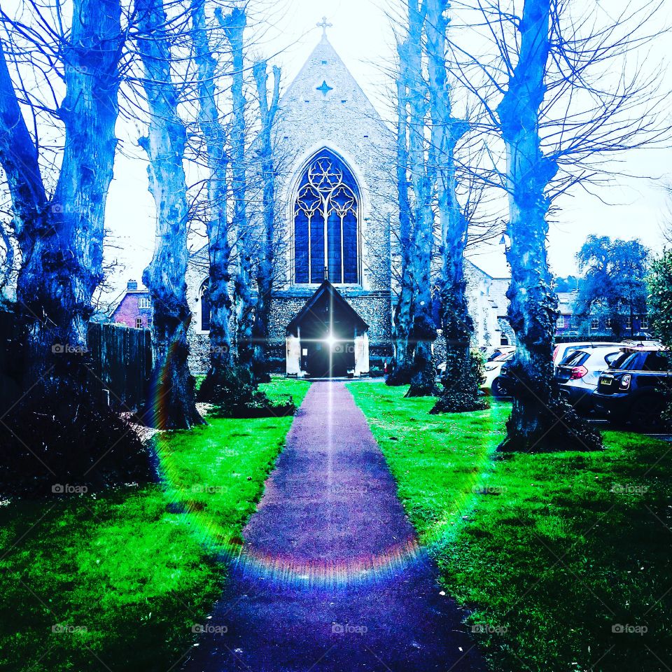 Winchester. Holy Trinity Church. England. 