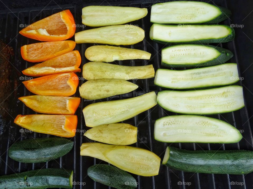 Vegetables On The Grill